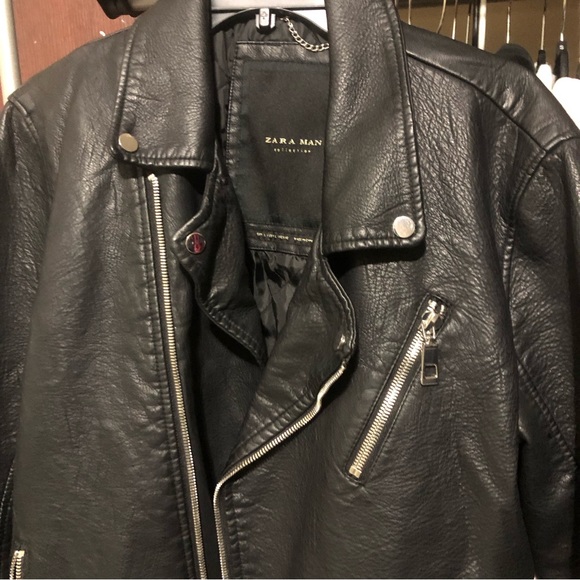 Genuine, leather motorcycle jacket - Picture 1 of 8